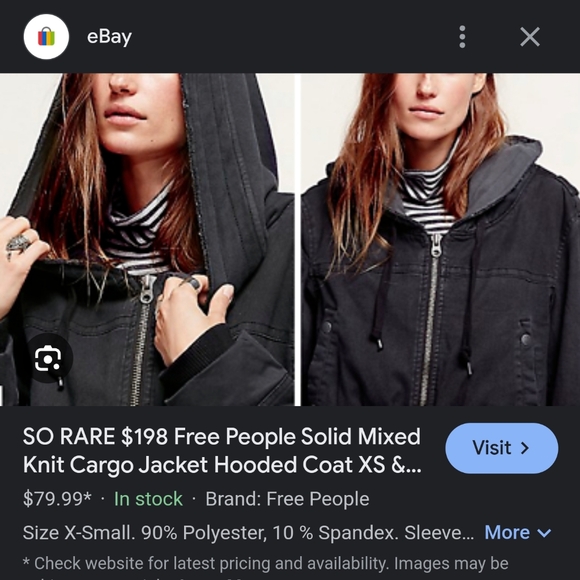 Free People Cargo Jacket - Picture 8 of 8